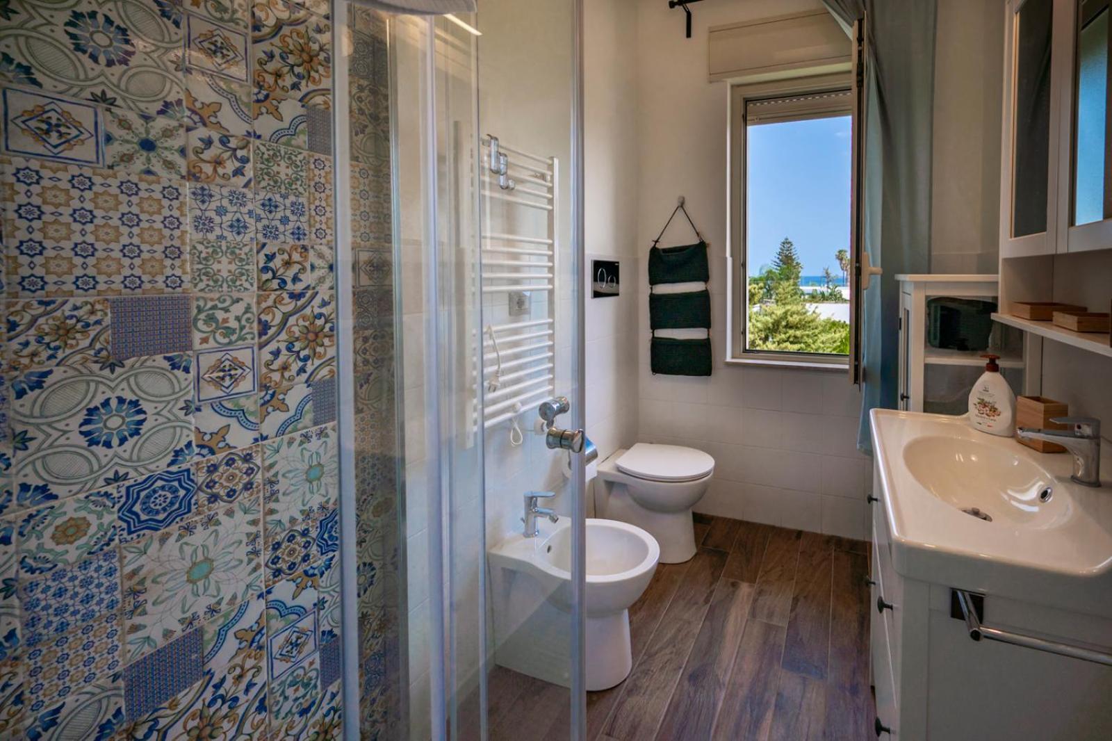 Villa Nisa Apartment Sea View Фонтане-Бьянке Экстерьер фото