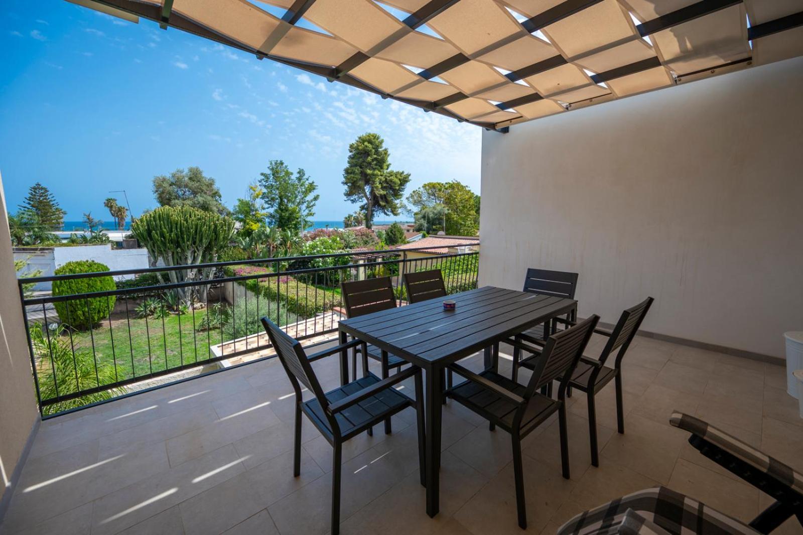 Villa Nisa Apartment Sea View Фонтане-Бьянке Экстерьер фото